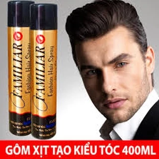 [Sale] Keo xịt tóc Familiar HAIR SPRAY, tạo nếp tóc, tạo kiểu tóc 200ml-400ml