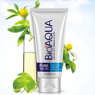 Sữa rửa mặt lành mụn Bioaqua Pure Skin Anti Acne Cleanser