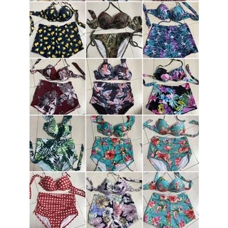 Đồ bơi bikini hoa mút dày nâng ngực, nhiều mẫu