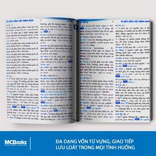 Sách - Từ điển Tiếng Việt thông dụng (Bìa Cứng Xanh) - MCBooks  - MCB