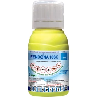 FENDONA 10SC - THUỐC DIỆT RUỒI, MUỖI, KIẾN, GIÁN - 50ml