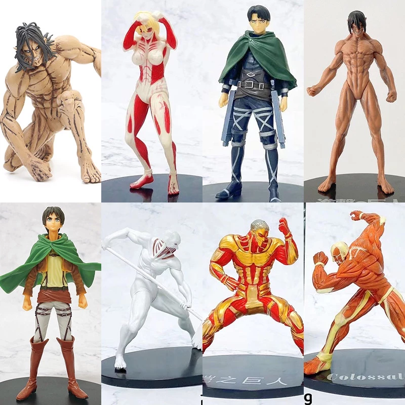 Mô hình nhân vật trong Attack on titan cực đẹp - Mô hình figure attack on titan