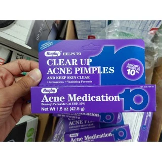 (Bill Mỹ) Kem ngừa mụn Acne Rugby medication 10