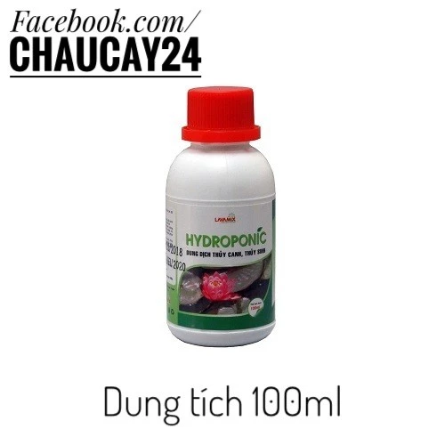 Dung Dịch Thủy Canh, Thủy Sinh LAVAMIX (100ml) trồng rau mầm, xà lách, cây cảnh phong thủy, phong lan