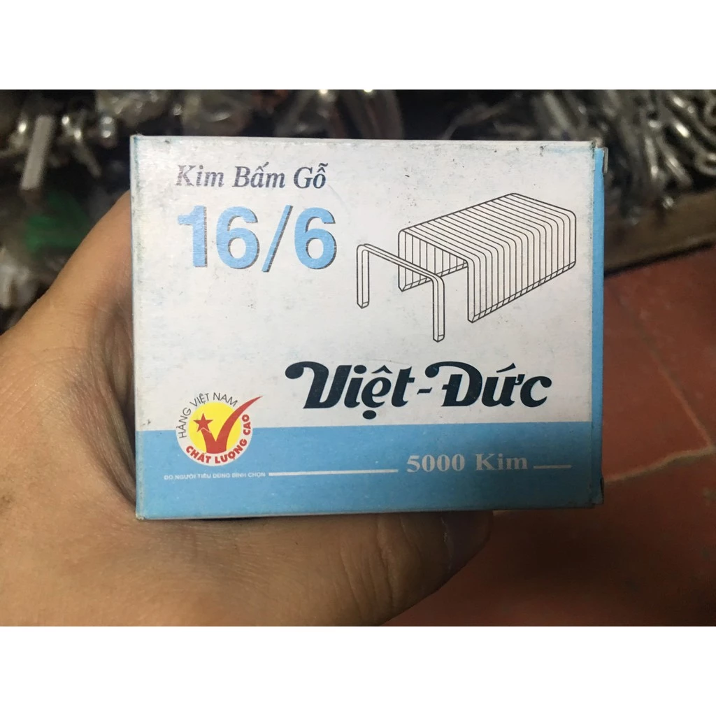 KIM BẤM GỖ VIỆT ĐỨC LOẠI HỘP 5000 KIM