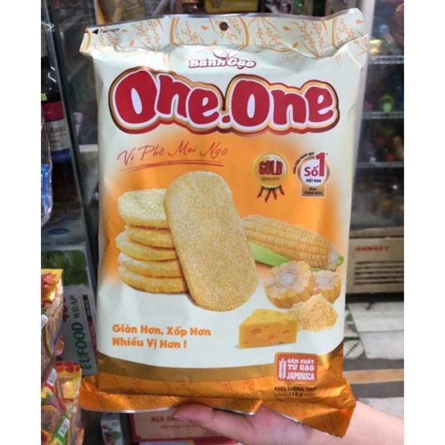 Bánh gạo One One vị Phô Mai Ngô