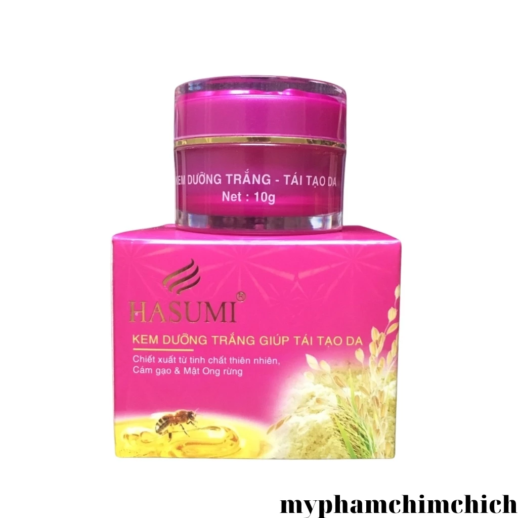 Kem dưỡng trắng_ Tái tạo da Hasumi 10g