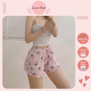 Quần đùi nữ mặc nhà, Quần short nữ mặc nhà cotton