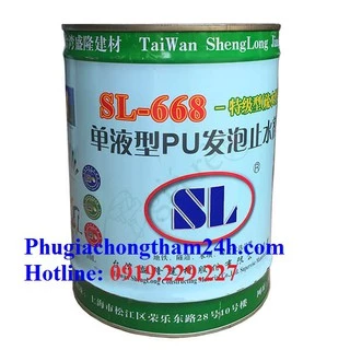 1 KG keo trương nở chống thấm SL668 - Sử dụng cho xử lý vết nứt