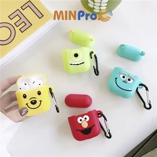 Vỏ Ốp Case bảo vệ bao đựng tai nghe không dây bluetooth 1/2/i12/i9/i7/tws chống va đập - MINPRO