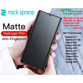 Miếng dán PPF samsung A71 A51 A41 A31 A21 A11 M11 M21 rock space matte nhám chống vân tay, dán màn hình/ dán mặt lưng đt