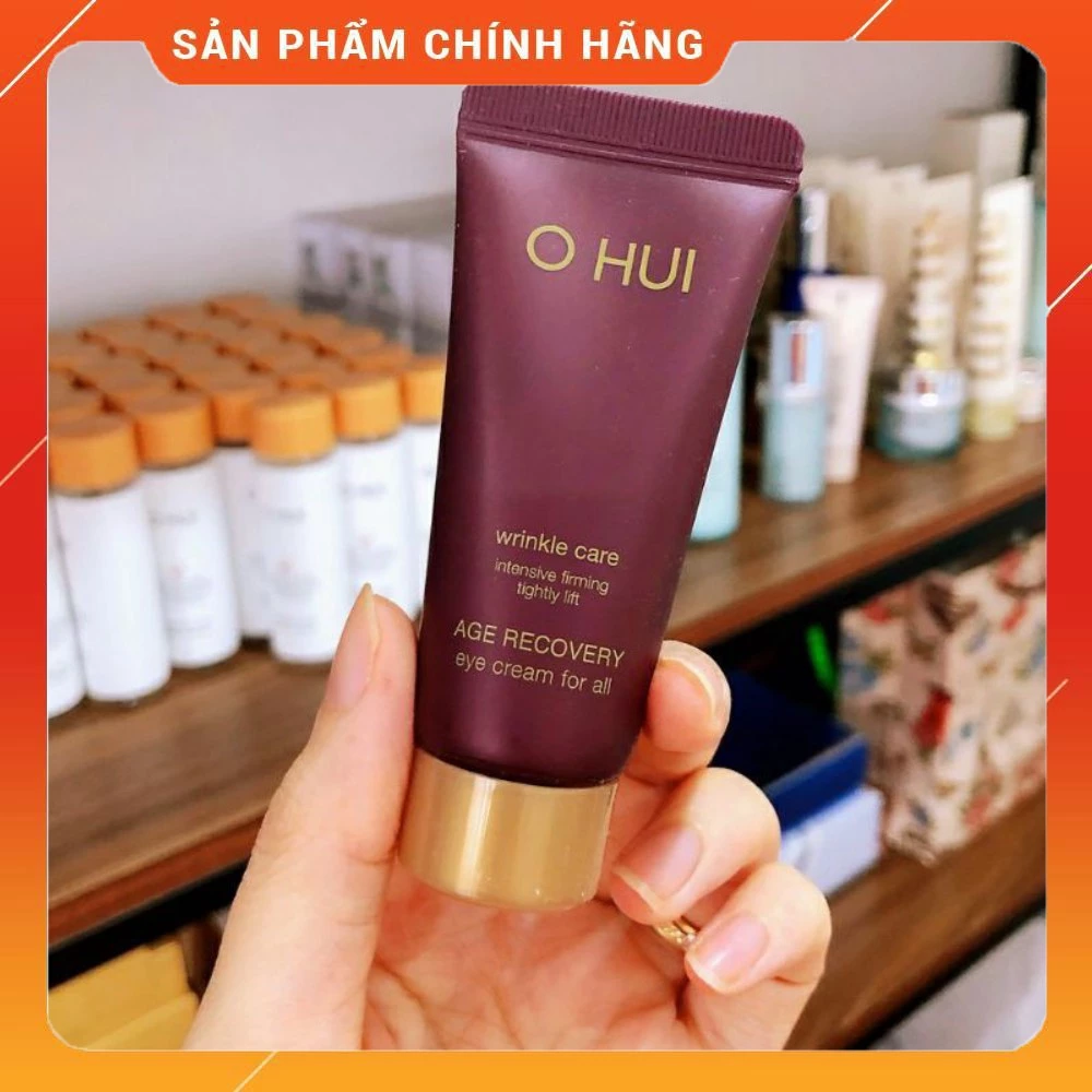 [Hiếm] Tuýp kem mắt Ohui tím giúp trẻ hóa vùng da mắt giảm nhăn thâm và bọng mắt - Ohui Recovery eye cream for all 20ml