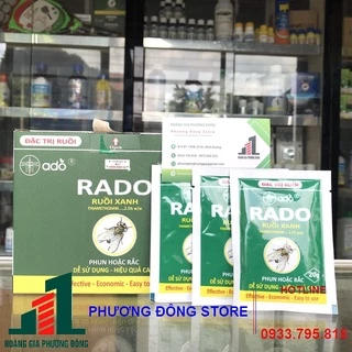 Diệt ruồi xanh RADO - bả diệt ruồi hiệu quả