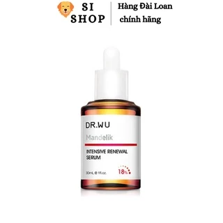 Serum Dr Wu tái tạo da Intensive Renewal with Mandelic Acid 18% - Hàng nội địa Đài Loan