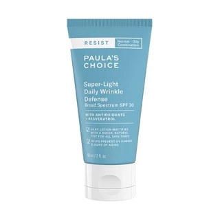 Hai Kem chống nắng đa năng Paula’s Choice SuperLight Daily Wrinkle Defense SPF30 60ml