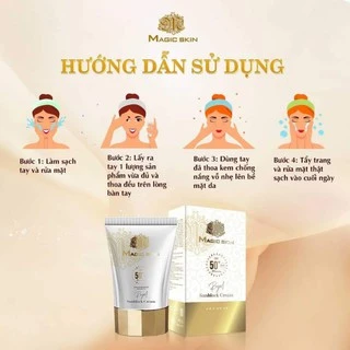 KEM CHỐNG NẮNG THẢO DƯỢC MAGIC SKIN