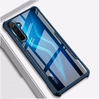 Ốp Điện Thoại Siêu Mỏng Chống Sốc / Trầy Xước Cạnh Acrylic Mềm Màu Trong Suốt Cho OPPO Realme 6 Cover Realme6