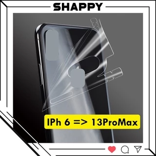 Miếng Dán PPF IPhone Trong Suốt Full Viền Các Dòng 6/7/8/Plus/X/XR/XsMax/11/12/13/Pro/Max [Shappy Shop]