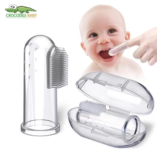 Bàn Chải Đánh Răng Bằng Silicone Cho Bé