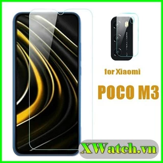 Cường lực Xiaomi Poco M3 / Poco X3 nfc Poco x3 pro trong suốt full màn 98% / Cường lực Camera