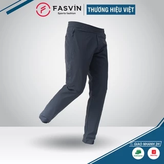 Quần thể thao nam Fasvin DC21474.HN ống suông vải gió đẹp mềm mại.