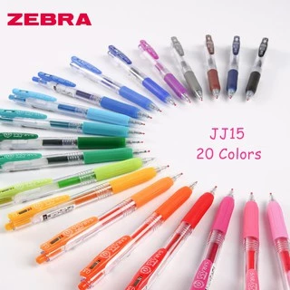 BÚT GEL ZEBRA SARASA CLIP JJ15, ĐẦU BÚT 0.5 MM (20 MÀU)