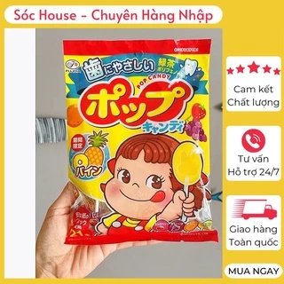 Kẹo Chống Sâu Răng ⚡ GIÁ SỐC ⚡ Kẹo mút trái cây không gây sâu răng Fujiya Nhật dành cho bé