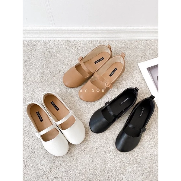 Giày nữ búp bê mã KV23 gót cao 1cm phong cách trẻ trung