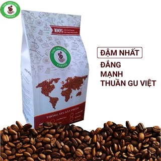 Cà phê Rubusta Rang mộc Nguyên Chất (Gói 500gr)