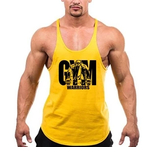 Nam Mặc Nam Mới Tập Gym Mùa Hè Thể Hình Tank Top Trang Phục Thể Thao Thoáng Mát Giữ Phù Hợp Với Huấn Luyện Áo Vest Không Tay Cotton Cơ Chạy Singlets