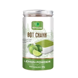 Bột Chanh sấy lạnh nguyên chất NTPowder 200g / 100g - Nhất Tín Food