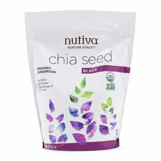 Hạt CHIA Nutiva USA 907gr RẤT TỐT CHO THAI PHỤ VÀ GIẢM CÂN HIỆU QUẢ