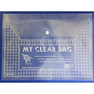 Túi Đựng Giấy Kiểm Tra MyClear Bag khổ F4 chất đẹp (giá sỉ)