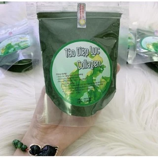 100gr Tảo Diệp Lục Collagen ( Bột tảo xoắn đắp mặt HandMade).