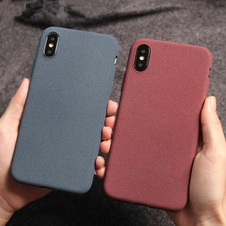 Ốp Điện Thoại TPU Mềm Bề Mặt Nhám Siêu Mỏng Dành Cho iPhone XS max XR 11 pro max 6S 7 8 Plus X