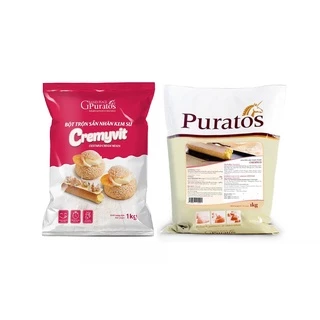 Bột nhân kem su custard Puratos gói 1 kg