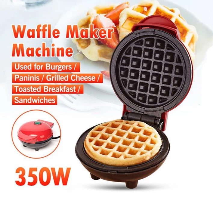 Máy nướng bánh waffle 350W kiểm soát nhiệt độ chính xác, bánh thơm ngon