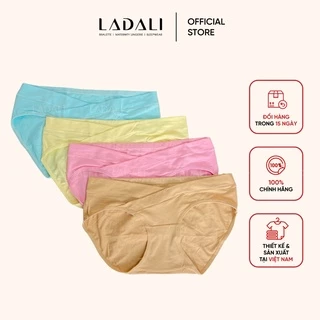 Quần lót bầu sau sinh cạp chéo cotton kháng khuẩn thấm hút thoáng khí Ladali