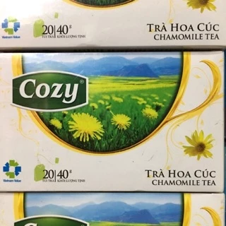 Trà Cozy HOA CÚC túi lọc hộp 20 gói