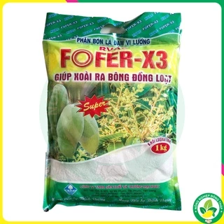 Phân Bón Lá Đạm Vi Lượng RVAC FOFER-X3 (gói 1kg)