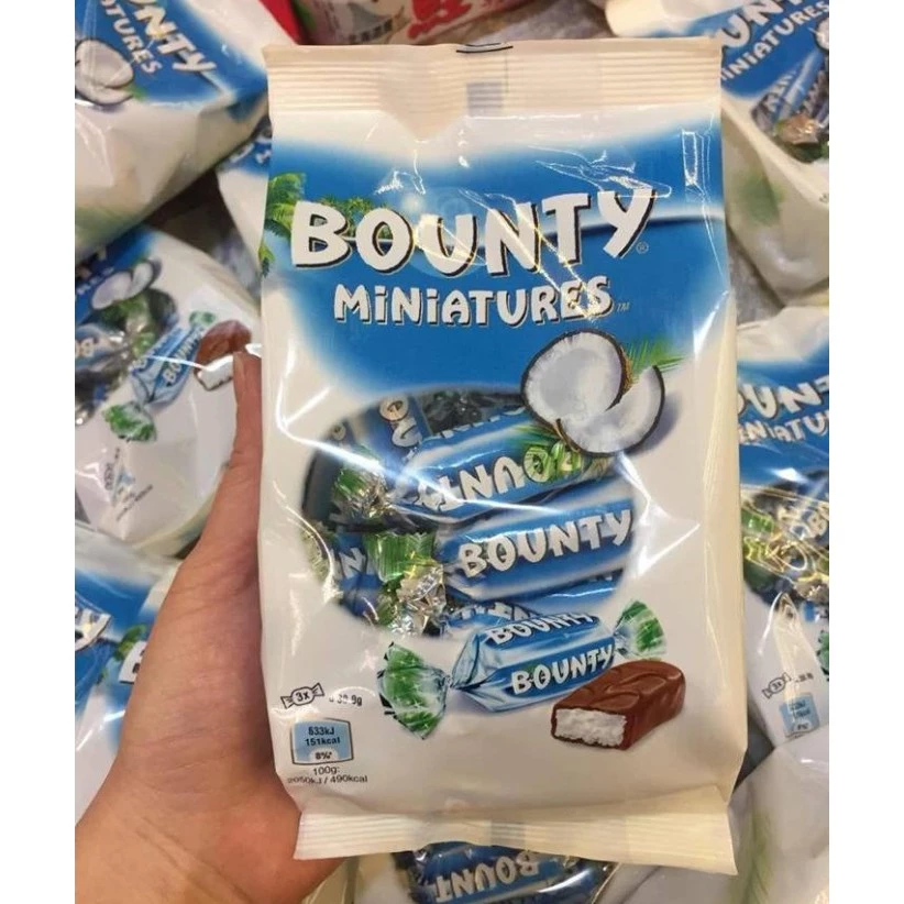 🍫 Chocolate Dừa Bounty Miniatures - USA