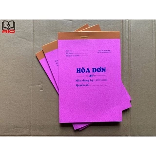 Hoá đơn bán lẻ 1 liên - 12.5x18.5 cm (40 tờ)