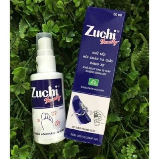 Xịt khử mùi Zuchi family, ngăn ngừa mùi hôi chân và giày, chai 50ml - Soleil Home