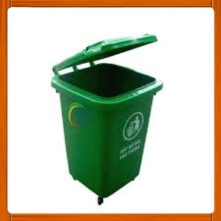 Thùng Rác Công Nghiệp Công Cộng 60L/100L Việt Nhật Có Bánh Xe