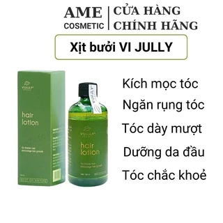 Vijully Xịt Bưởi Xanh Kích Thích Mọc Tóc Giảm Rụng Tóc Chăm Sóc Tóc Tinh Chất Dưỡng Tóc Nhanh Dài Tinh Dầu Bưởi Vi Jully