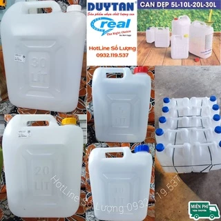 Can nhựa 20L/30L ,Can nhựa trắng HDPE đựng dung dịch lỏng