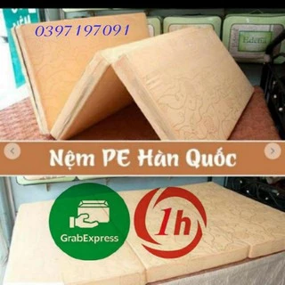 NỆM PE KOREA GẤP 3 DÀY 10CM ĐỦ SIZE