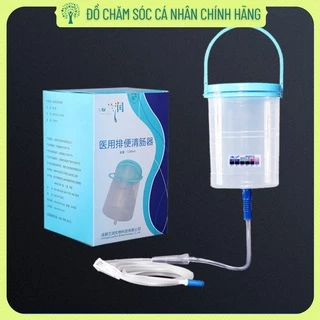 Xô thải độc đại tràng, xô thải độc cà phê, thụt tháo đại tràng coffee enema 1200 ml có bảng căn nhiệt độ XO2