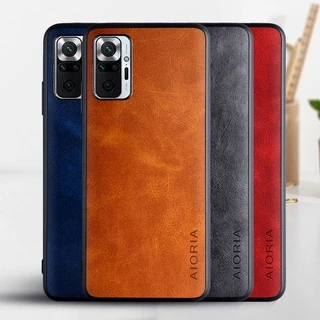 Ốp lưng Xiaomi Redmi Note 10 Pro Da cổ điển Chất liệu TPU thời trang