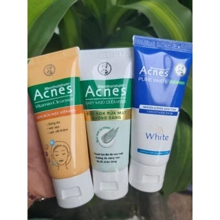 25gr - Sữa rửa mặt acnes bùn non - Sữa rửa mặt acnes 25+ - acnes trắng da - acnes ngăn ngừa mụn